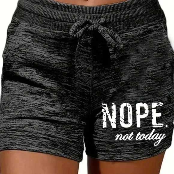 Drawstring Shorts (Color: Dark Grey) - Picture 1 of 3